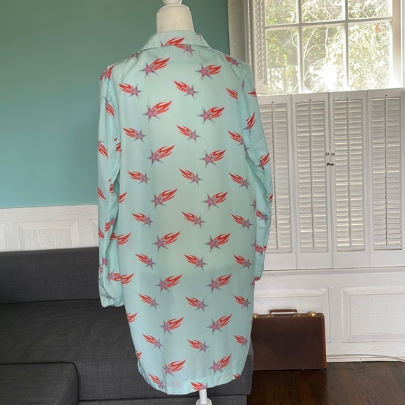 Hayley Elsaesser Canadian Psychedelic  Bowie Shooting Star Y2K Blazer J… - Picture 7 of 10